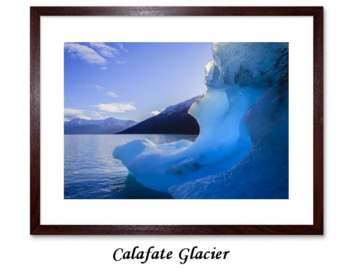 Calafate GlacierFramed Print